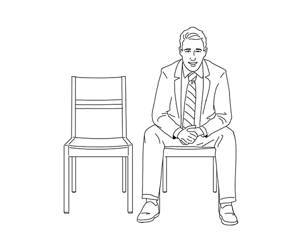 guy sitting in chair